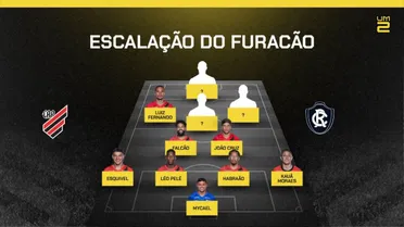 Athletico x Remo: escalações oficiais confirmadas na Série B