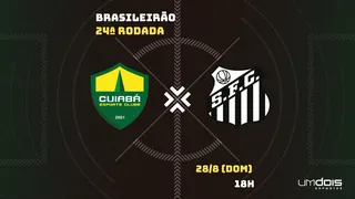 Cuiabá x Santos: veja onde assistir ao vivo, horário, escalações e arbitragem