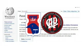 Wikipédia batiza clássico entre Atlético e Paraná com nome bizarro
