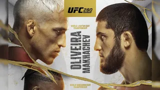 Charles do Bronx e Islam Makhachev se encontram em hotel antes do UFC 280
