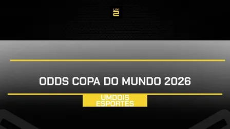 Odds Copa do Mundo 2026: campeão, artilheiro e vencedor dos Grupos