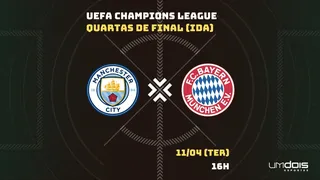 Manchester City x Bayern de Munique: escalações prováveis, como assistir, data e horário