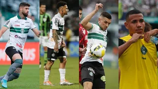 Sem Igor Paixão, quem joga no ataque do Coritiba? Veja desempenho dos candidatos