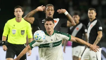 Coritiba arranca empate no fim com o Vasco e evita derrota em casa