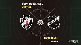 Vasco x ABC-RN: Escalações prováveis, como assistir, data e horário