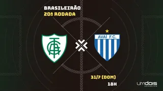 América-MG x Avaí: veja onde assistir ao vivo, horário, escalações e arbitragem