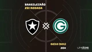 Botafogo x Goiás: Escalações prováveis, como assistir, data e horário
