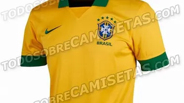 Imagem da nova camisa do Brasil vaza na internet