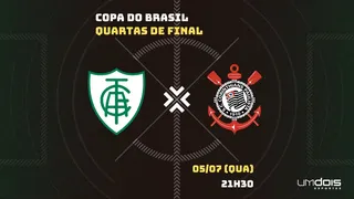 América-MG x Corinthians: Escalações prováveis, como assistir, data e horário