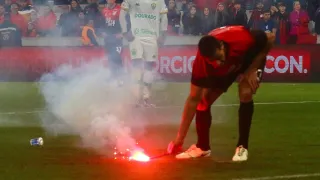 A multidão atleticana se cansa do time na Série B