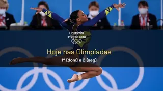 Programação da Olimpíada neste domingo (1º) e segunda (2); o que assistir, canais e horários