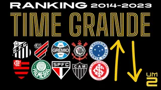 Ranking do UmDois aponta maiores times do Brasil na última década; veja a lista