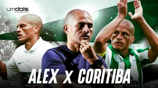 Reencontro com o ídolo: todas as vezes em que Alex enfrentou o Coritiba