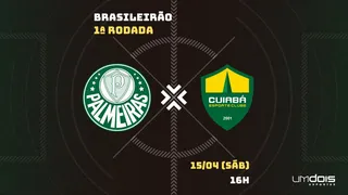 Palmeiras x Cuiabá: Escalações prováveis, como assistir, data e horário
