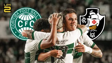 Coritiba x Vasco AO VIVO: Siga o jogo do Brasileirão em tempo real