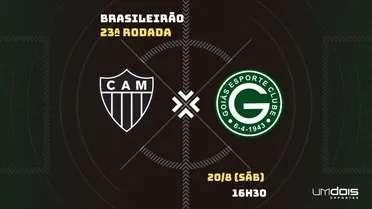 Atlético-MG x Goiás: veja onde assistir ao vivo, horário, escalações e arbitragem