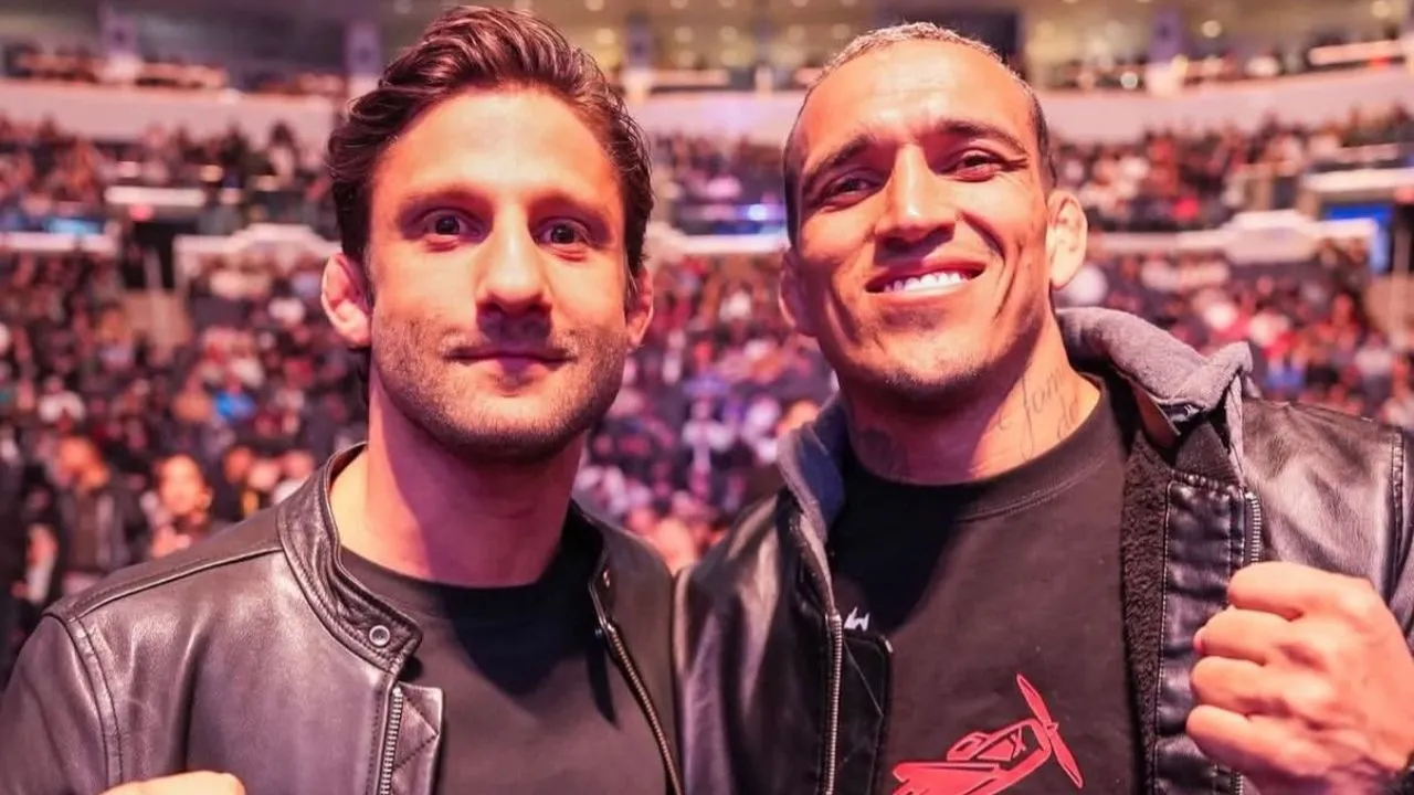 Allan Nascimento e Charles do Bronx em card do UFC. Foto: Reprodução/Instagram