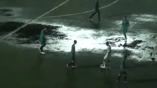 Debaixo de muita chuva e gramado sem condições, Londrina perde para o Aster