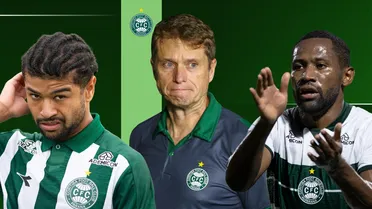 Problemas na defesa e crise com a torcida: Coritiba volta pressionado ao Brasileirão