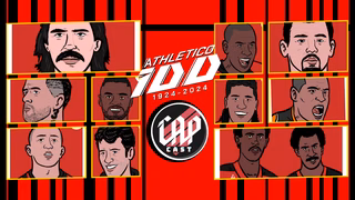 Qual o time ideal do centenário do Athletico? Assista ao podcast e deixe seu voto na enquete