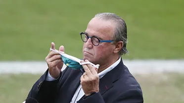 Galvão Bueno dá apoio a Renato Follador, presidente do Coritiba; veja vídeo