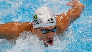 Leonardo de Deus vai à final dos 200m borboleta com 2º melhor tempo