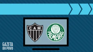 Atlético-MG e Palmeiras é o jogo sem transmissão da quarta rodada do Brasileirão