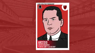 Arcésio Guimarães, o primeiro presidente