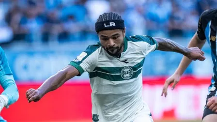 Coritiba confirma situação de Lucas Ronier contra o Bahia