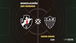 Vasco x Atlético-MG: Escalações prováveis, como assistir, data e horário