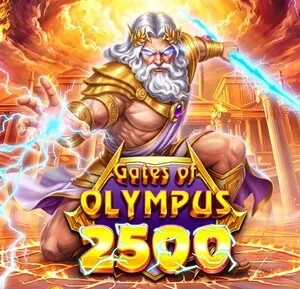 Arte do novo jogo lançado pela Pragmatic Play, chamado Gates of Olympus