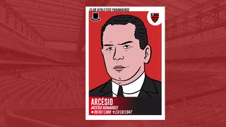Arcésio Guimarães, o primeiro presidente