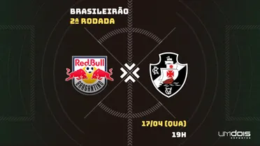 Bragantino x Vasco: escalações prováveis, como assistir, data e horário