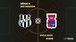 Paraná tenta iniciar nova fase diante da Ponte Preta; tudo sobre o jogo