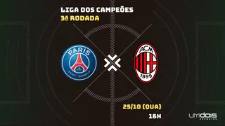PSG x Milan: Escalações prováveis, como assistir, data e horário