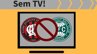 Atlético-PR x Coritiba: final do Paranaense sem TV ao vivo
