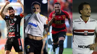 Quarteto ex-Coritiba briga pela artilharia da Série B