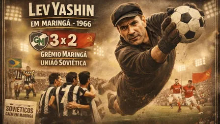 Façanha do Grêmio Maringá contra o Aranha Negra e a União Soviética completa 60 anos