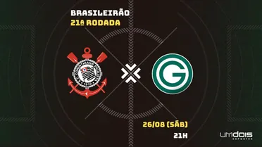 Corinthians x Goiás: Escalações prováveis, como assistir, data e horário