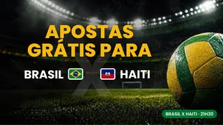 Brasil x Haiti hoje: R$5 por gol na Stake ou R$20 fixo na F12.bet?