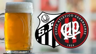 Bar promete chope grátis aos clientes caso o Atlético elimine o Santos