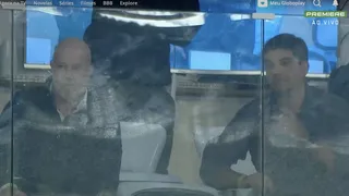 Antes de estreia, Zago vê jogo do Coritiba em camarote no Couto