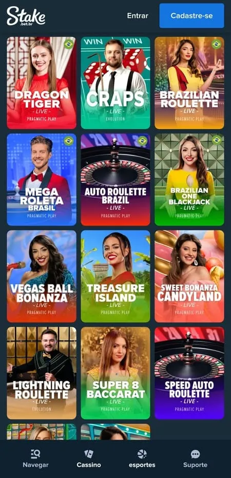 Roleta Brasileira na Stake
