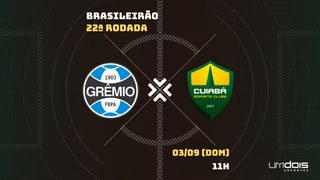 Grêmio x Cuiabá: Escalações prováveis, como assistir, data e horário