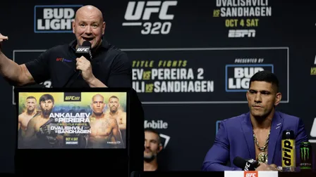 Dana White revela luta original de Poatan no UFC Casa Branca