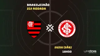 Flamengo x Internacional: Escalações prováveis, como assistir, data e horário
