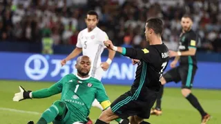 Goleiro do Al Jazira vira mito na internet após atuação de gala contra o Real Madrid