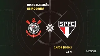 Corinthians x São Paulo: onde assistir, horário, escalações e arbitragem