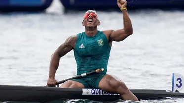 Isaquias faz ótimo fim de prova e conquista a prata na canoagem C1 1000 m