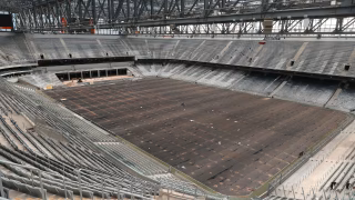 Athletico paralisa obras do novo gramado da Baixada por motivo inusitado